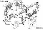 Bosch 0 601 140 003 Gsb 16 Percussion Drill 230 V / Eu Spare Parts